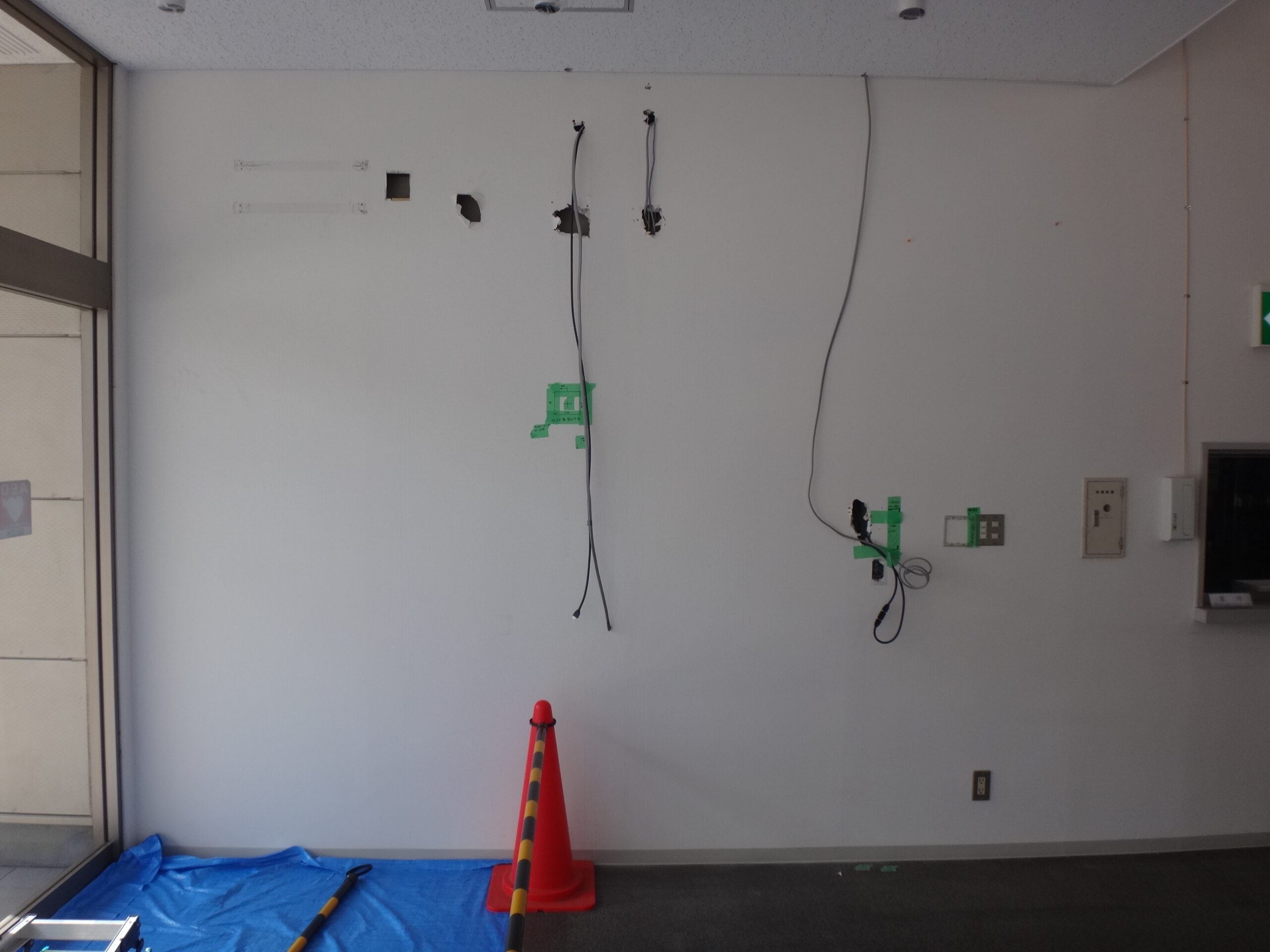 新たな配線計画